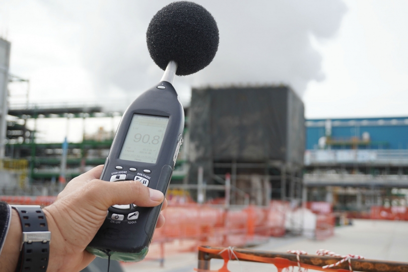 Workplace Monitoring | Air Quality & Noise Level Monitoring example application