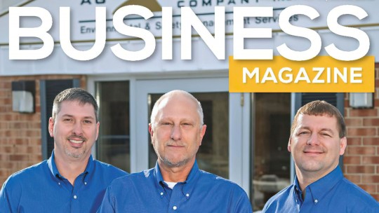 Featured on the Cover of the Manufacturer & Business Association Magazine